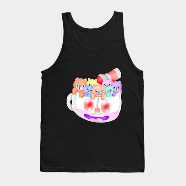 Cup Full of Alpacas Tank Top by Livvy